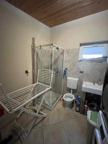 Bagno piano superiore + Lavanderia